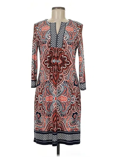 Pre-owned Studio One Casual Dress In Brown