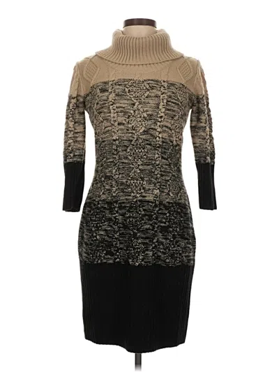 Pre-owned Studio One Casual Dress In Brown