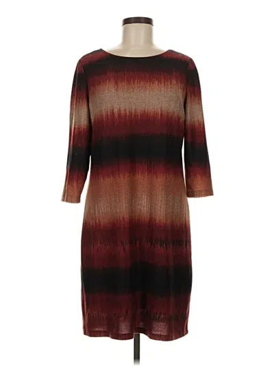 Pre-owned Studio One Casual Dress In Burgundy