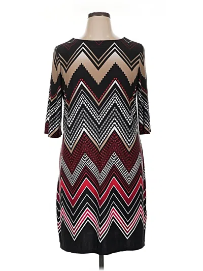 Pre-owned Studio One Casual Dress In Burgundy