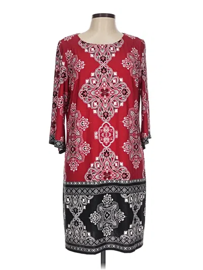Pre-owned Studio One Casual Dress In Burgundy