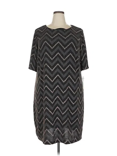 Pre-owned Studio One Casual Dress In Gray