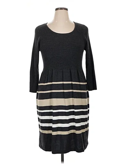 Pre-owned Studio One Casual Dress In Gray