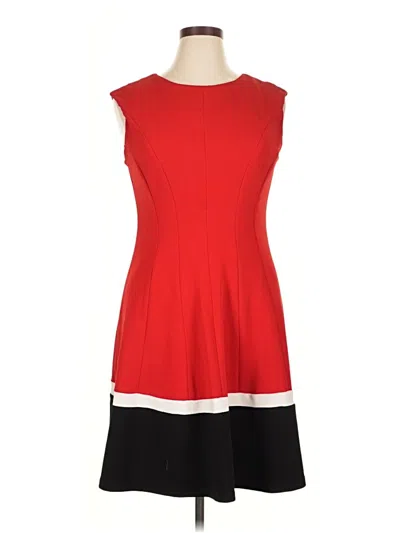 Pre-owned Studio One Casual Dress In Red