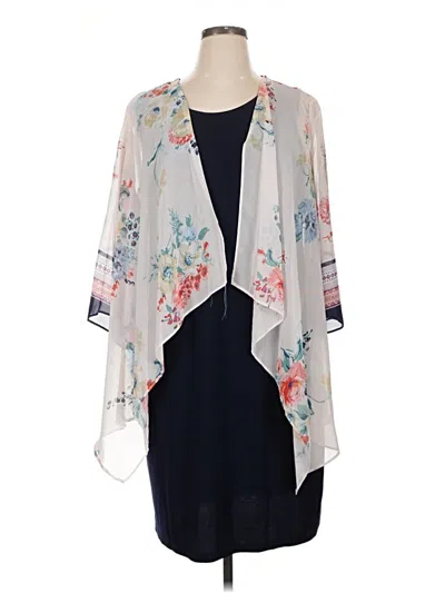 Pre-owned Studio One Casual Dress In White