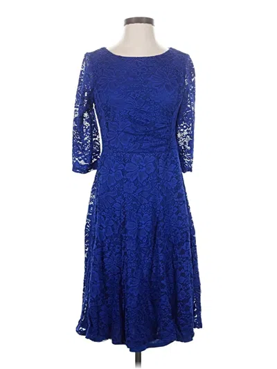 Pre-owned Studio One Cocktail Dress In Blue