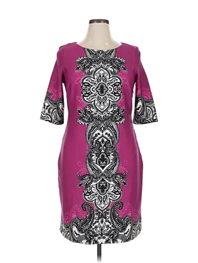 Pre-owned Studio One Cocktail Dress In Burgundy