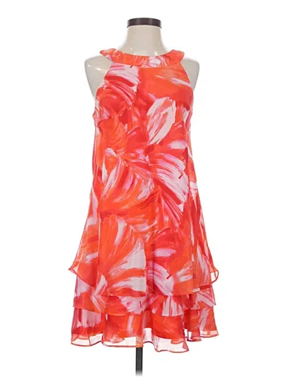 Pre-owned Studio One Cocktail Dress In Orange