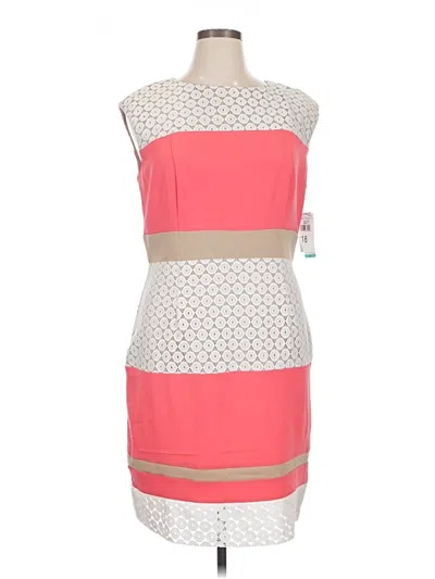 Pre-owned Studio One Cocktail Dress In Pink