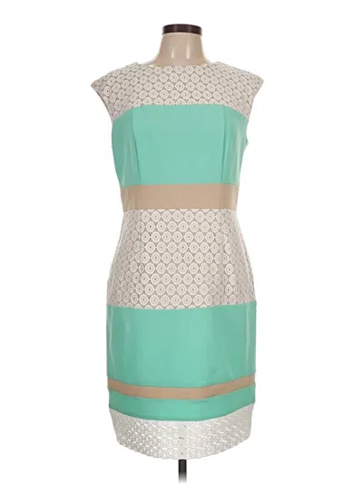 Pre-owned Studio One Cocktail Dress In Teal