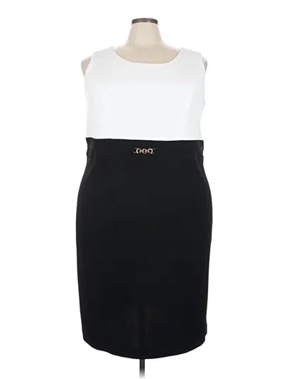 Pre-owned Studio One Cocktail Dress In White