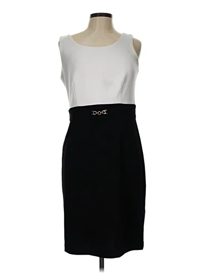 Pre-owned Studio One Cocktail Dress In White