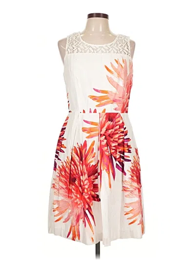 Pre-owned Studio One Cocktail Dress In White