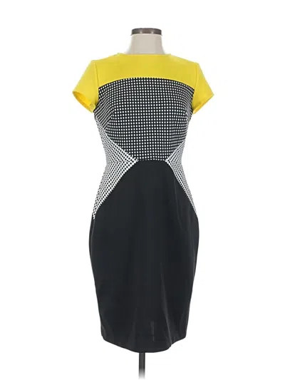 Pre-owned Studio One Cocktail Dress In Yellow