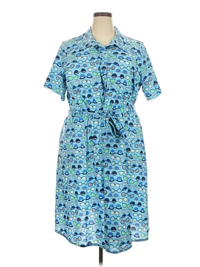 Pre-owned Studio Park Casual Dress In Blue