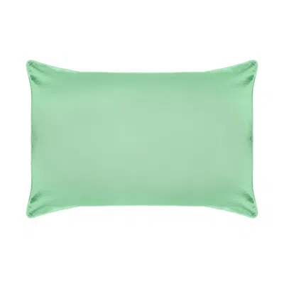 Studio Pia Green / Blue Aiya Organic Silk Pillowcase Sage
