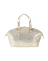 Studio Pollini Woman Handbag Platinum Size - Leather In Grey