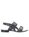 Studio Pollini Sandals In Black