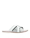 Studio Pollini Sandals In Silver