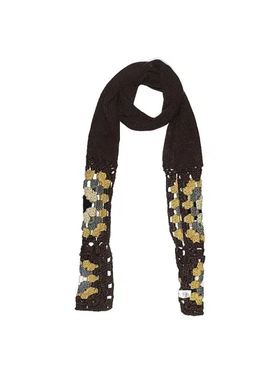 Pre-owned Studio S Scarf In Brown