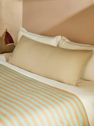 Studio Shamshiri X Abask Handwoven Cashmere Lumbar Cushion (48in/1.2m) In Multi