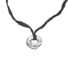 Studio Solíz Women's Blue Río Hand Sculpted Silver Pendant On Silk Ribbon