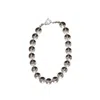 Studio Solíz Women's Silver Alba Quartz Choker Necklace