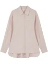 Studio Tomboy Adjustable-strap Shirt In Pink