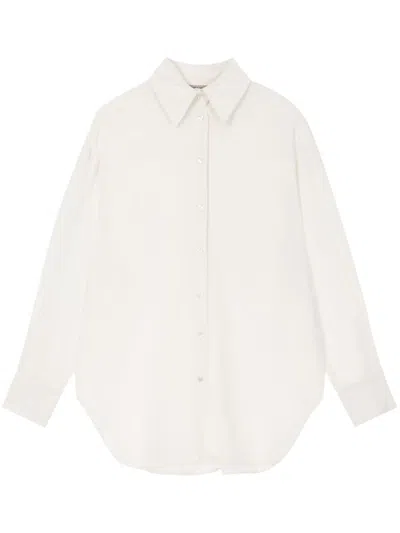 Studio Tomboy Basic Shirt In Neutrals