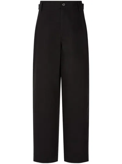 Studio Tomboy Gestreifte Straight-leg-hose In Black