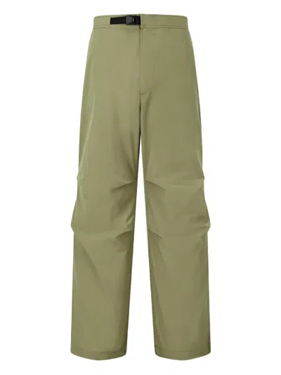 Studio Tomboy Belted Trousers In Green