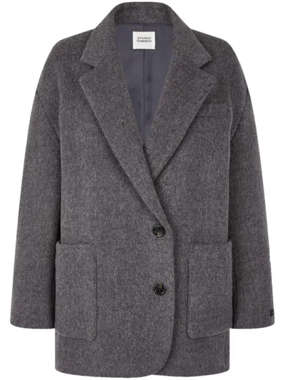 STUDIO TOMBOY BRUSHED-FINISH COAT