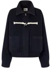 Studio Tomboy Brushed-finish Jacket In 蓝色