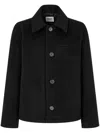 Studio Tomboy Brushed-finish Jacket In 黑色