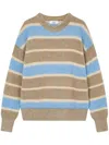 Studio Tomboy Brushed-finish Sweater In 中性色