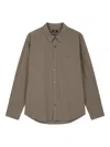 Studio Tomboy Button-down Shirt In Brown