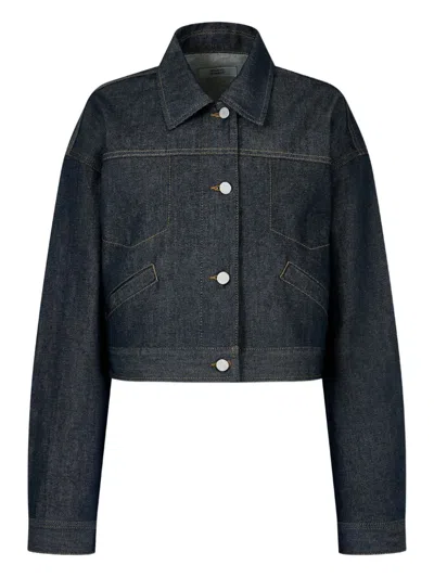 Studio Tomboy Button-fastening Denim Jacket In Blue