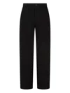 Studio Tomboy Button-fly Pants In Black