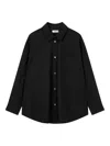 Studio Tomboy Button-up Shirt In Black