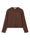 Studio Tomboy Cable-knit Sweater In Multi