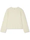 Studio Tomboy Cable-knit Sweater In White