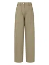 Studio Tomboy Cargo-pocket Trousers In Neutrals