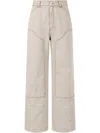 Studio Tomboy Carpenter Trousers In Neutrals