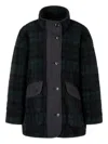Studio Tomboy Check-pattern Jacket In Green
