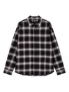 Studio Tomboy Check Shirt In Black