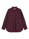 Studio Tomboy Checked Shirt In Red