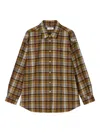 Studio Tomboy Checkered Wool Shirt In Multi