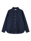 Studio Tomboy Chest-pocket Shirt In Blue
