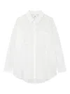 Studio Tomboy Chest-pockets Shirt In White