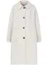 Studio Tomboy Classic Collar Coat In Neutrals